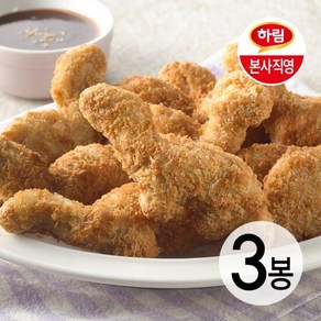 하림 용가리 돈까스 385g 3봉, 3개, 단품