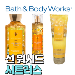 배스앤바디웍스 BBW 향기로운 썬워시드 씨트러스, 바디워시, 1개, 295ml