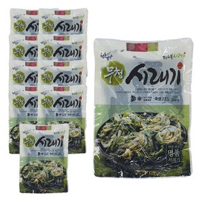 (25년 3월 생산) 정품 펀치볼 산채마을 양구 시래기 200gX 10팩 (2kg) / 자연건조 후 삶은 강원도 시래기, 200g × 10개, 200g, 10개