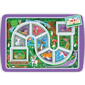 ENCHANTED FOREST Genuine Fed Winne Enchanted Foest Kid's Dinne Tay 30 x 21.2 x 2 cm, 1개