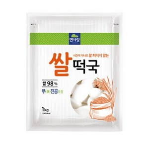 면사랑 쌀떡국떡, 1kg, 4개