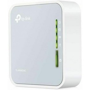 TPLink AC750 무선 휴대용 나노 여행용 라우터TLWR902AC 다중 모드 지원핫스팟브릿지레인지 익스텐더액세스 포인트클라이언트 듀얼 밴드 WiFi USB 2.0 포트 1