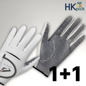 [1+1]HKpick 괴물 골프장갑 논슬립 실리콘, 1세트, 남성왼손 2켤레