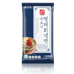 [올면] 매년 여름철 품절되서 못먹는 올면 속초식 명태회냉면 1120g