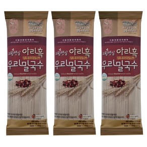 100% 국내산 검정밀로 만든 아리흑 국수 1.2kg(400g x3), 3개, 400g