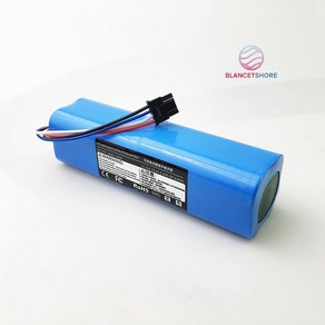 샤오미 미지아 로봇청소기 전용 교체 호환 배터리 B116 B101 cn 고급형 파나소닉셀 6800mAh, B. B101, 1개