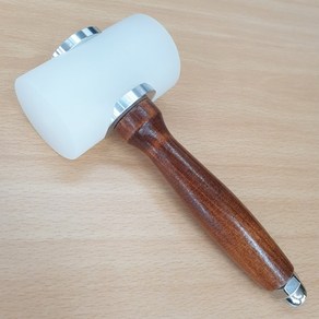 [당신의가죽] 원형 망치 몰렛 해머 가죽 공예 도구, T자형, 1개