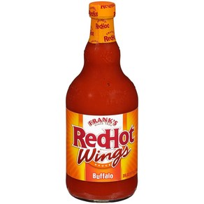 Fank's RedHot Buffalo Wings Hot Sauce 23 fl oz Fank's RedHot 버팔로 윙 핫 소스 23 fl oz, 1개