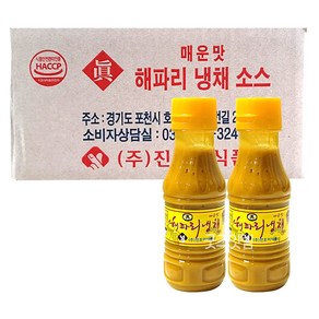 진조미식품 해파리냉채 소스, 30개, 180g