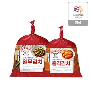 종가 종가집 열무김치 900g + 총각김치 850g