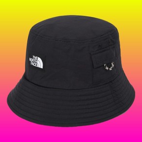 [국내정식매장] 노스페이스 등산 모자 LOW BRIM POCKET HAT - BLACK 트레킹 부니햇 정글모 차양 햇빛가리개