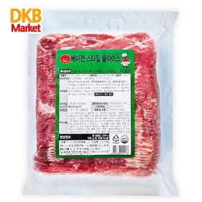 [DKB] 도깨비마켓 코주부 베이컨 스타일 슬라이스, 1개, 1kg