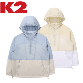[백화점발송] k2 여성 스내피 수지 아노락 바람막이 자켓 피크닉 캠핑 여름