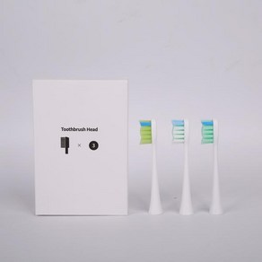 [덴탈픽] 포켓팩 음파 전동칫솔모 3p SET, 1개