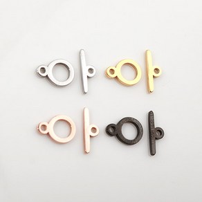 비즈아이 [8-378-09]써지컬스틸 초미니토글바 링6mm+바1x10mm 1쌍