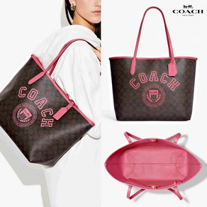 코치 시티 토트 시그니처 발시티 모티프 CB869 City Tote In Signatue