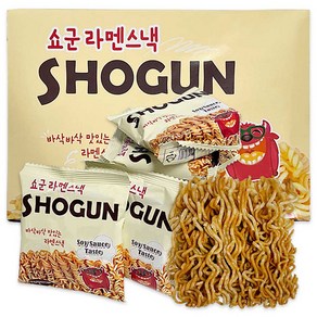 쇼군라멘스낵 간장맛, 16g, 180개