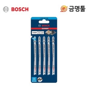 보쉬 T308BFP 목재용 직소날 1판 5pcs T308BOF 후속 하드우드용 EXPERT 직쏘날, 1개, 본품(배터리없음)