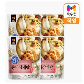 목우촌 풍미 삼계탕 1kg X 4개 냉동