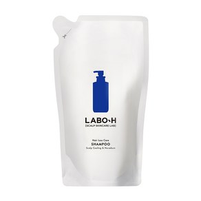 라보에이치 두피강화클리닉 쿨링&노세범 샴푸 리필팩 400ml, 1개