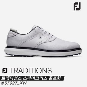 풋조이 2024 FJ 트레디션스(FJ TRADITIONS) 스파이크리스 골프화[57927XW][남성용]