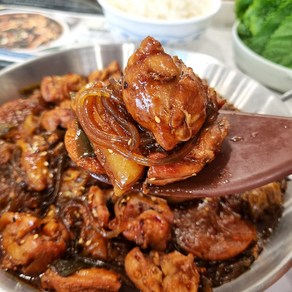 놀라운토요일 TV출현 맛집 순살 별찜닭 밀키트, 1세트, 1.138kg