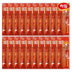 [퀴클리몰] 하림 돌아온 매콤후랑크 70g x 10개/12개/20개/30개, 20개