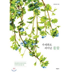 수채화로 피어난 풀꽃 : 민들레부터 봉숭아까지 35가지 감성 꽃그림, 미진사, 김수산나 저