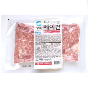 청정원 고소하고바삭한 베이컨 1kg, 9개