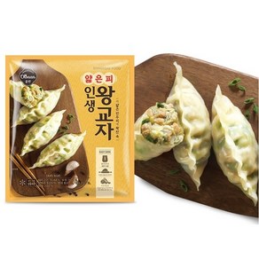 올반 올반키친 얇은피인생왕교자 455g 총 4봉, 4개