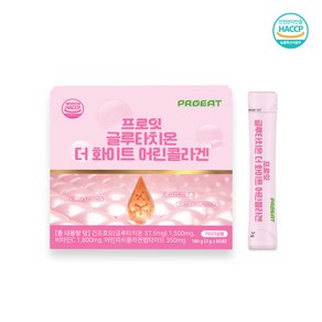 프로잇 글루타치온 더화이트 어린 콜라겐 부모님 젊음 활력 생기 맑고 환한 피부 간편 맛있게 수분보충, 180g