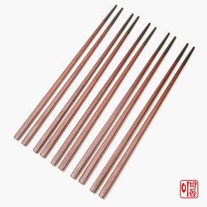 [이바돔] 국내산 천연 옻칠 나무 젓가락 5p 생칠 1개