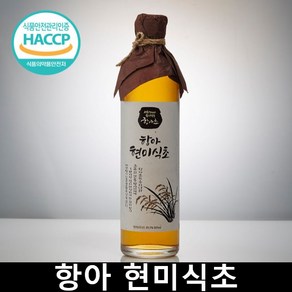 천연현미식초 발효초 100% 500ml