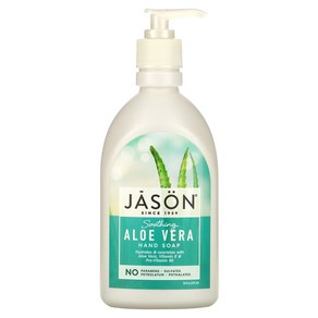 제이슨내추럴 핸드 솝 비누 수딩 알로에 베라 473ml Aloe Vea Hand Soap Soothing