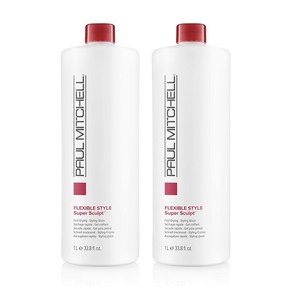 Paul Mitchell 스타일링 헤어 머리 젤 1000ml 2팩, 2개