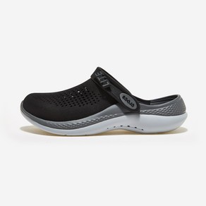 크록스 샌들 라이트라이드 360 클로그 BLACK/SLATE GREY LITERIDE 360 CLOG