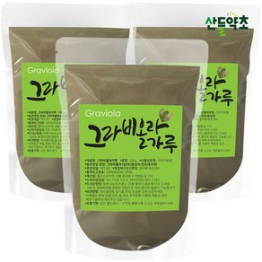 그라비올라가루 300g 가시여지분말, 3개