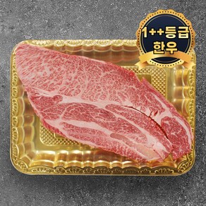 1++한우 구이 꽃등심 투뿔등급 암소 냉장 [한국한우], 1개, 300g