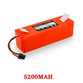 BRR-2P4S-5200S 로봇 진공 청소기 배터리 샤오미 RoboockS50 S51 14.4V 정품, 01 5200mAh