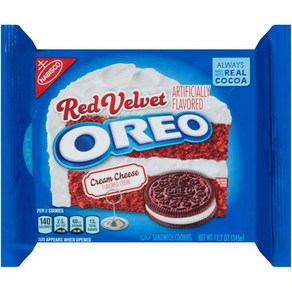 쿠키 과자 OREO 레몬 크림 샌드위치 쿠키 15.25온스, 1개, 345g