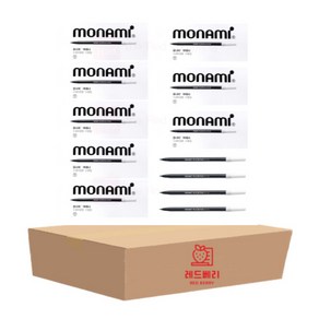 모나미 어데나 컴퓨터용싸인펜 100pcs, 검정