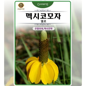 사이버가든 씨앗] 씨앗] 멕시코모자 옐로(콘플라워 멕시칸햇) 100립/콘플라워 멕시칸햇