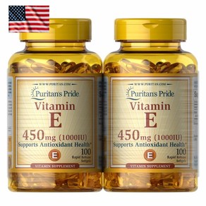 미국 Puitans Pide Vitamin E 200캡슐 퓨리탄프라이드 비타민e 직구 보충제 고함량, 200정, 1개