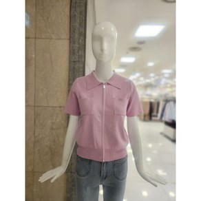 [밸리걸] 카라 반팔 집업 가디건 (810880)