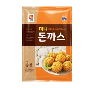 사조오양 미니돈까스 1kg, 5개