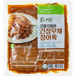 풀무원 풀스키친 꼬들꼬들한간장무채장아찌, 1개, 1kg