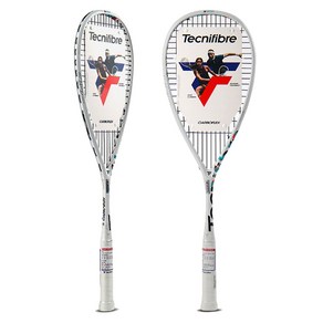 TECNIFIBRE 스쿼시라켓 2022 카보플렉스 125 NS X-TOP V2 2024, 1개