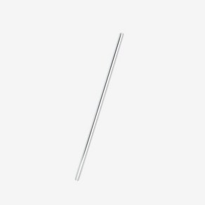[에코앤드] 환경을 생각하는 스테인레스 빨대 직선형 1입(21.6cm) 지름 6mm, 1개, 1개
