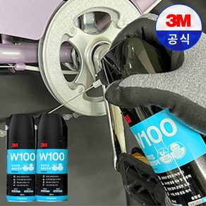 쓰리엠 프리미엄 윤활방청제 W100 산업용 기계부품 녹제거 녹방지 부식방지, 2개