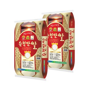 24년 햅쌀 순천만쌀 10kg, 2개